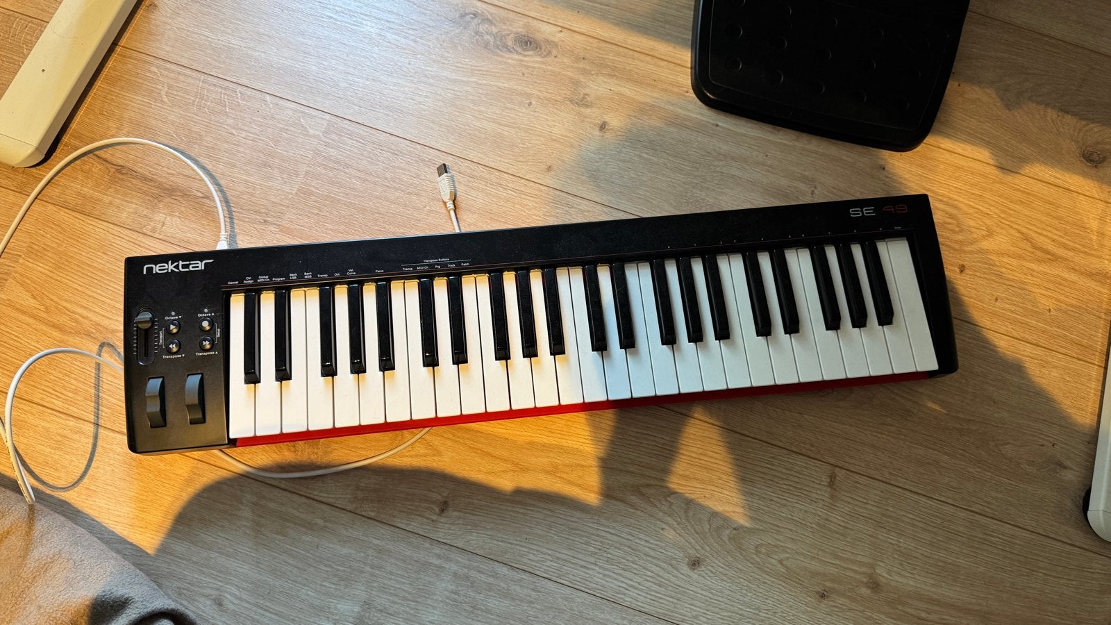 Nektar SE 49 Midi Keyboard - Zo goed als nieuw, Muziek en Instrumenten, Zo goed als nieuw, Aanslaggevoelig, Ophalen, 49 toetsen