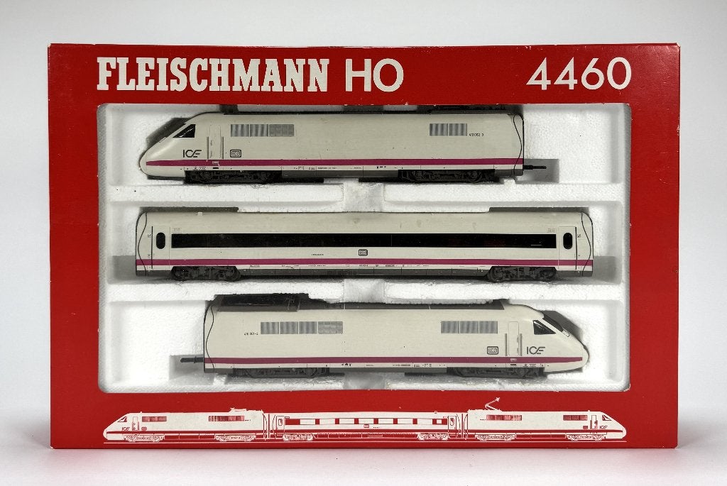 636. Modeltreinset, Fleischmann – ICE trein, ca. 1990-2000, Antiek en Kunst, Antiek | Speelgoed, Ophalen