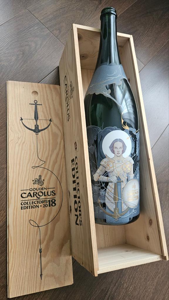 Gouden Carolus Collectors Edition 2018 in houten kist, Verzamelen, Ophalen, Nieuw