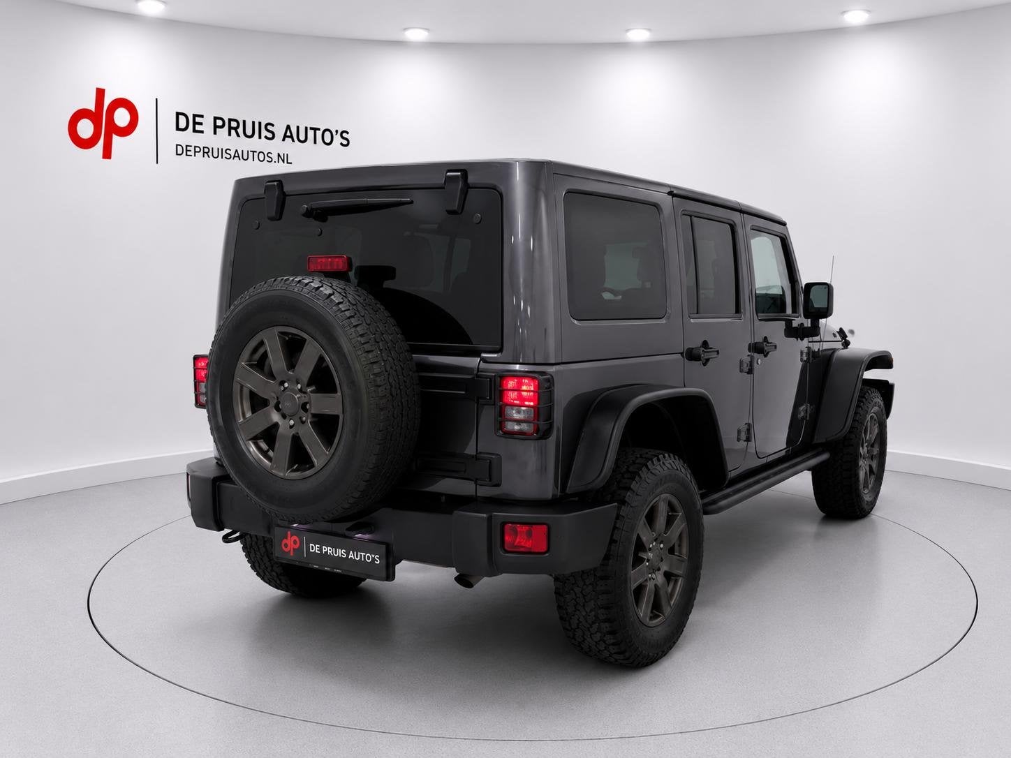 Jeep Wrangler 3.6 V6 Autom. Golden Eagle Eerste eigenaar Dea, Auto's, Automaat, Dealer onderhouden, Gebruikt, Zwart