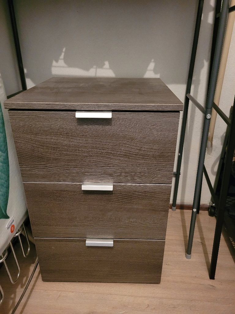Ladekastje/nachtkastje, Ophalen, Minder dan 45 cm, 55 tot 70 cm, Zo goed als nieuw