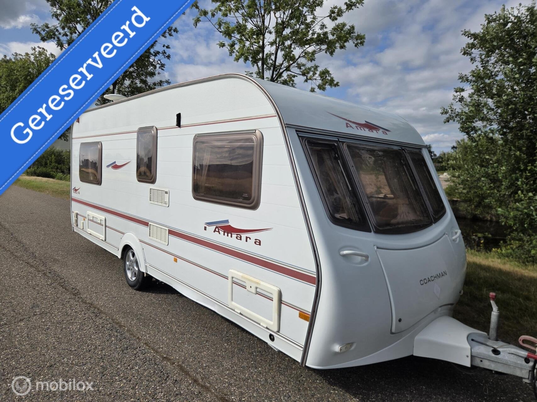 Amara 530/4 enkele bedden fransbed mover, Overige merken, Koelkast, Rondzit, 2 aparte bedden
