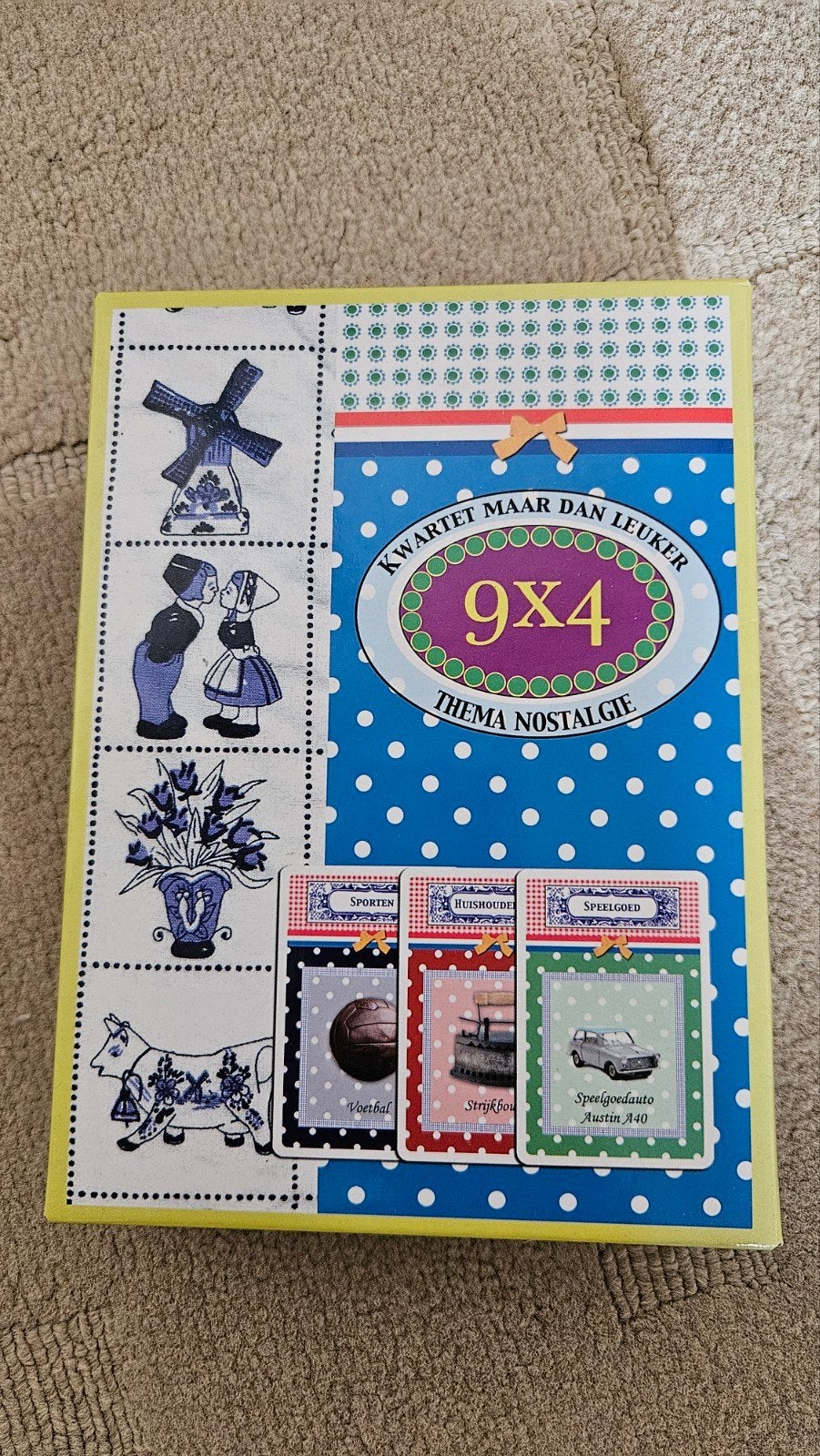Nostalgie kwartetspel, Ophalen of Verzenden