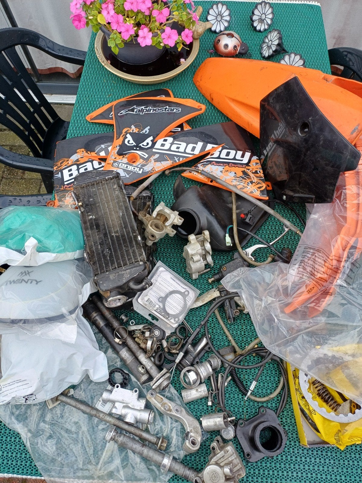 Gebruikte KTM SX CROSSMOTOR onderdelen, Motoren, Ophalen of Verzenden