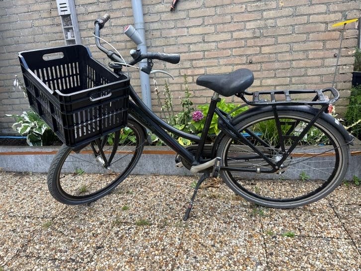 Batavus 26 inch fiets met 3 versnellingen, slot en licht, Ophalen, Gebruikt, Versnellingen, Batavus