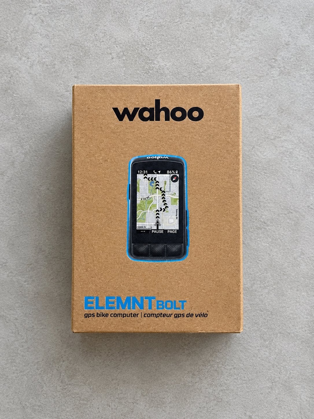 Wahoo ELEMNT Bolt V3 GPS Fietscomputer, Ophalen of Verzenden, Draadloos, Zo goed als nieuw