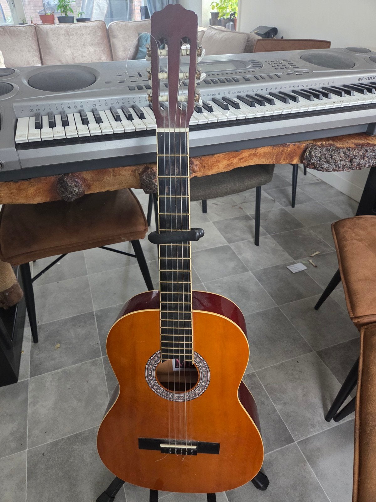 Klassieke gitaar met nieuwe snaren, Ophalen of Verzenden, Gebruikt, Klassieke of Spaanse gitaar