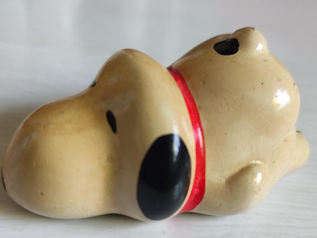 oude PEANUTS puntenslijper liggende snoopy, Ophalen of Verzenden, Snoopy, Zo goed als nieuw, Overige typen