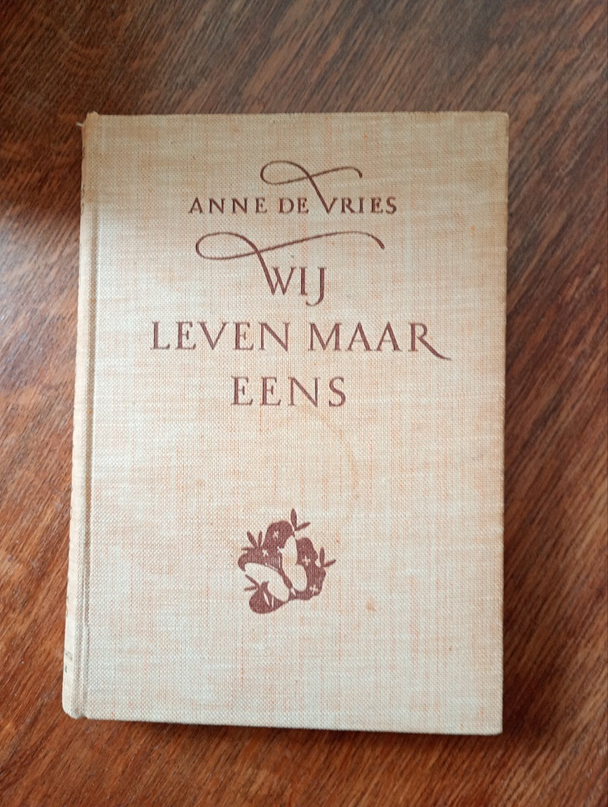 Wij Leven Maar Eens - Anne de Vries (Oud Boek), Boeken, Ophalen of Verzenden, Gelezen, Anne de Vries, Nederland
