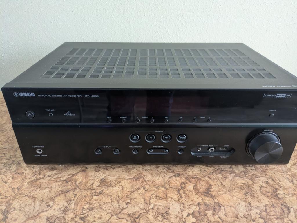 YAMAHA HTR-4065 | Natural Sound AV Receiver, Ophalen, Gebruikt, 60 tot 120 watt, Yamaha