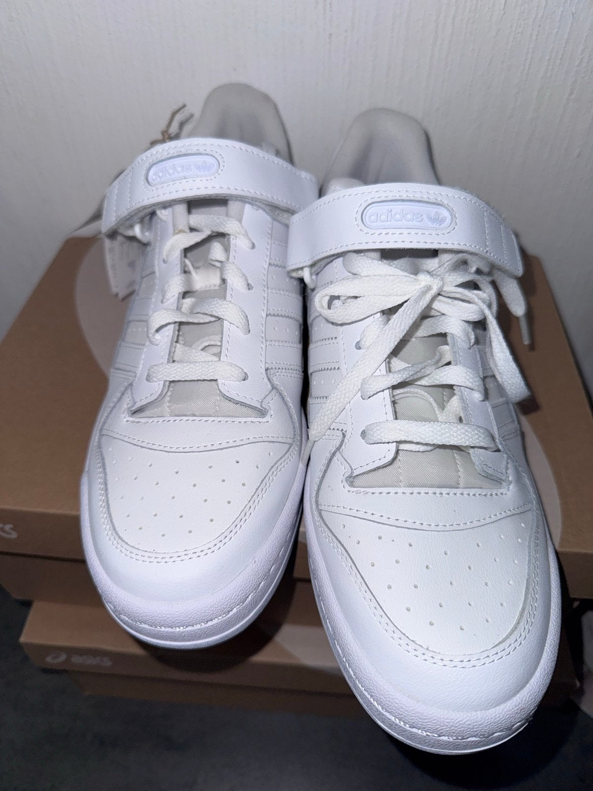 Nieuwe Adidas Forum Low Originals Sneakers - Maat 44 2/3, Ophalen of Verzenden, Nieuw, Wit, Sneakers of Gympen