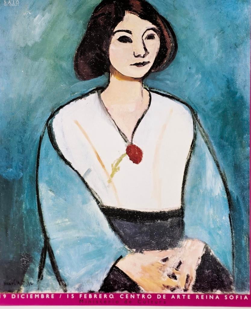 "Henri Matisse" "Expo Reina Sofia (Pushkin/Ermitage", Antiek en Kunst, Kunst | Litho's en Zeefdrukken, Ophalen of Verzenden