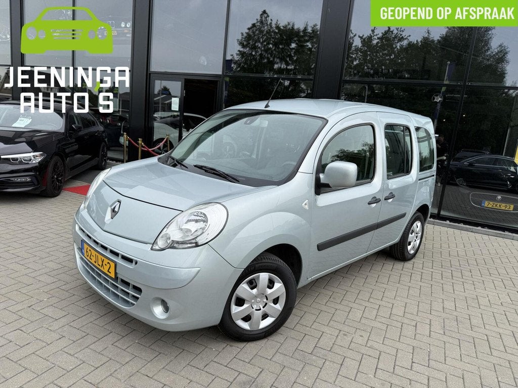 Renault Kangoo combi 1.6-16V Privilège|Rolstoelauto|Luchtve, Parkeersensor, Stof, Gebruikt, Zwart