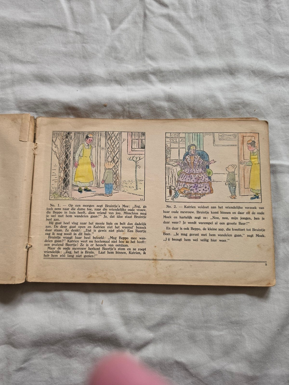 De Avonturen van Bruintje Beer (Tweede Serie), Ophalen, Gelezen, Onbekend, Sprookjes