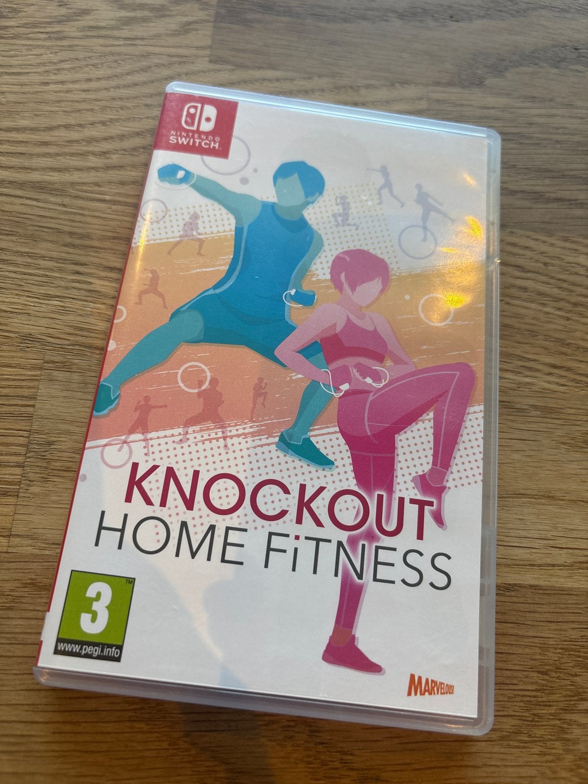 Knockout Home Fitness Nintendo Switch, Spelcomputers en Games, Games | Nintendo Switch, Ophalen, 1 speler, Zo goed als nieuw, Vanaf 3 jaar