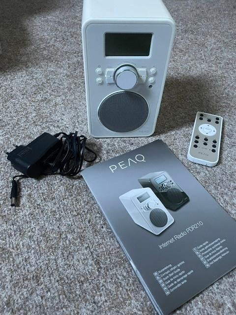 PEAQ PDR-210 internet radio . Als Nieuw, Audio, Tv en Foto, Radio's, Ophalen of Verzenden, Zo goed als nieuw, Overige typen