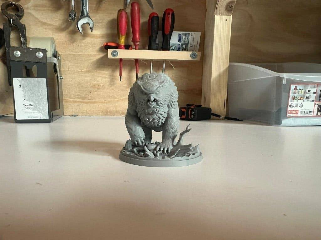 owlbear dnd print, Ophalen of Verzenden, Nieuw, Overige soorten, Figuurtje(s)