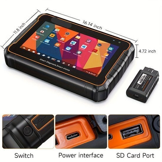 Professionele All System OBD2 Scanner – Auto Diagnose Tool, Corvance B.V., Verzenden, Nieuw, Corvancebol@gmail.com