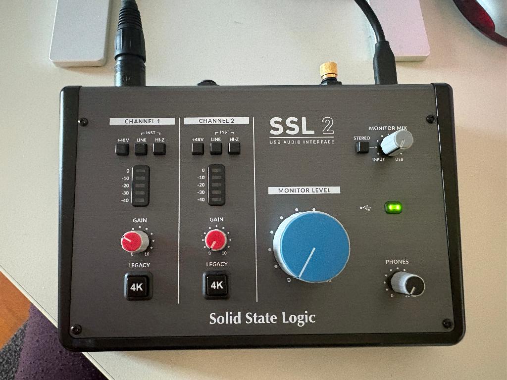Solid State Logic SSL 2 USB audio interface te koop!, Ophalen of Verzenden, Zo goed als nieuw, Minder dan 5 kanalen