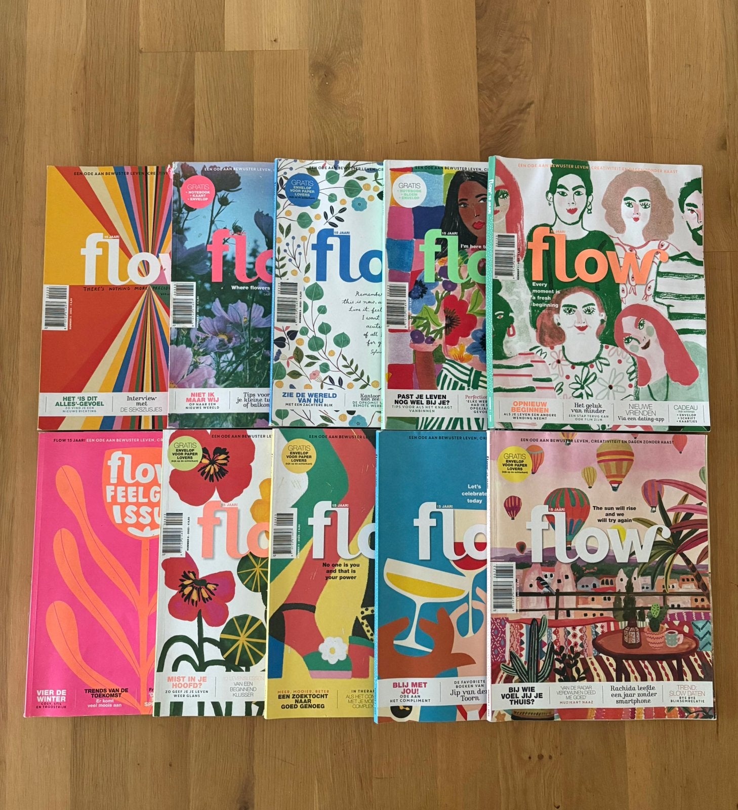 Flow magazine 2023 complete jaargang, Ophalen of Verzenden, Zo goed als nieuw, Damesbladen