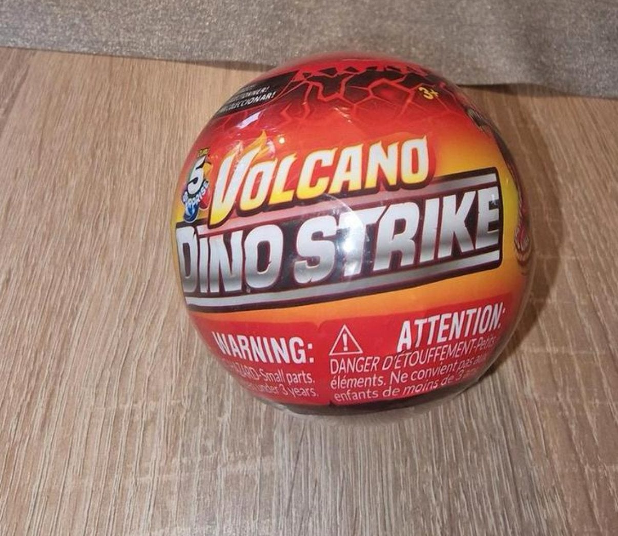 5 Surprise Volcano Dino Strike Verrassingsei, Ophalen of Verzenden, Nieuw