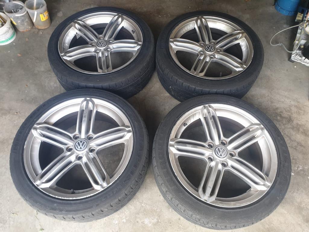 18 inch originele Audi/VW velgen, Ophalen, Gebruikt