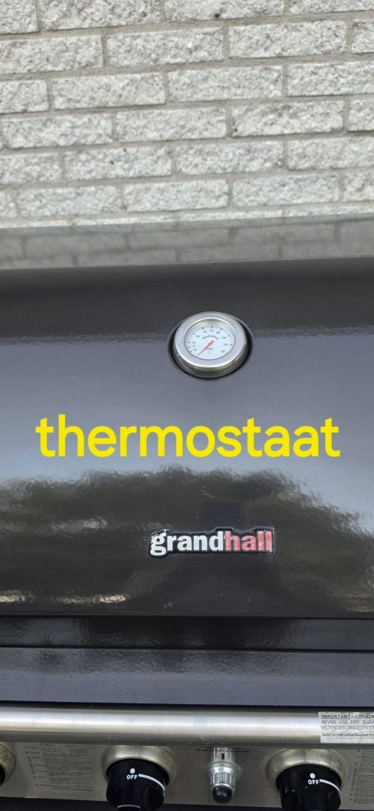 Te koop: Grandhall Premium 323 Gasbarbecue, Ophalen