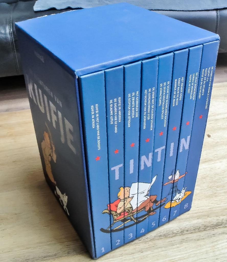 Kuifje Box, Boeken, Diverse, Complete serie of reeks, Ophalen of Verzenden, Zo goed als nieuw