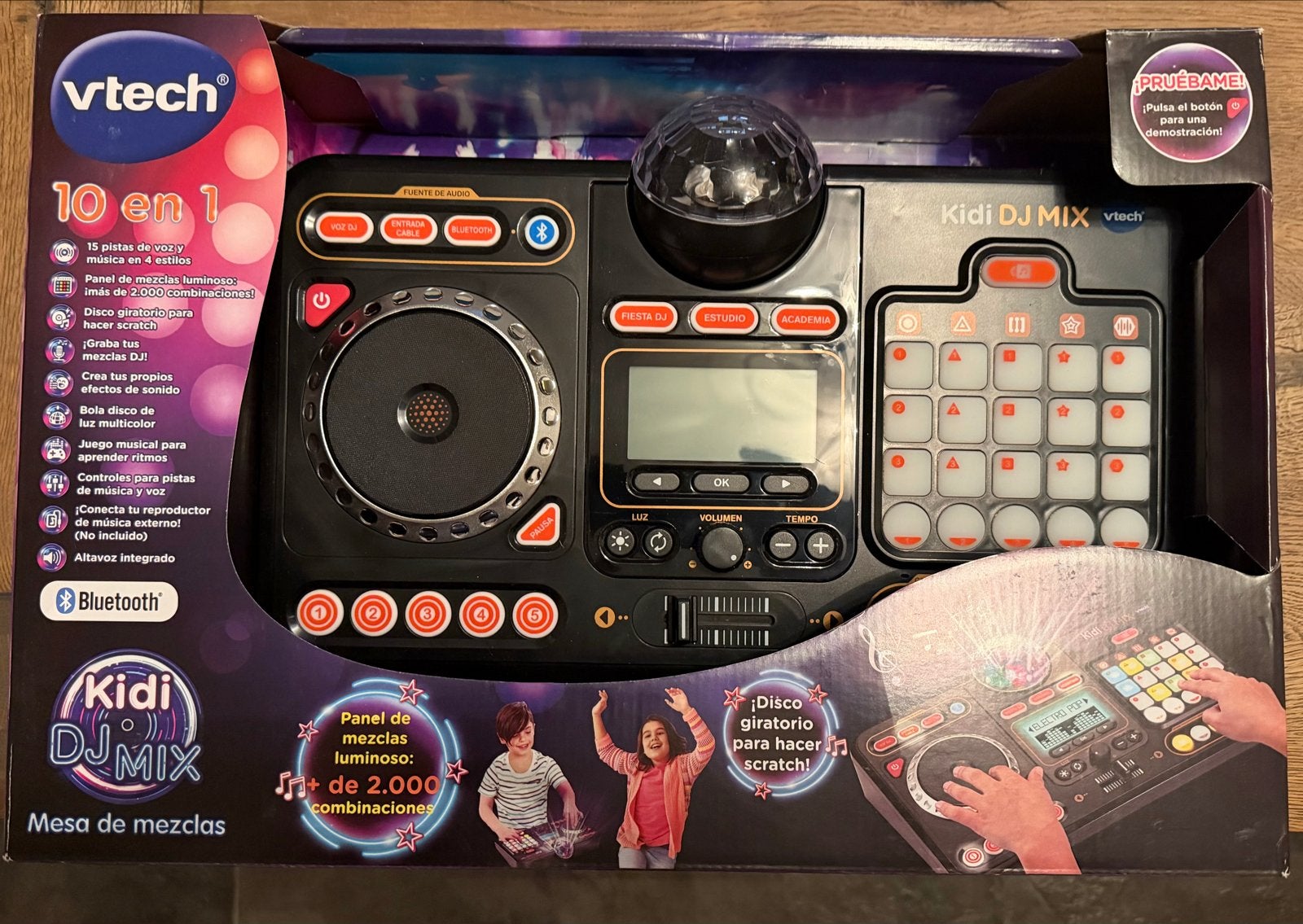 VTech Kidi DJ Mix - Spaans talig - Nieuw in doos, Ophalen of Verzenden, Nieuw, Elektronica, Met licht