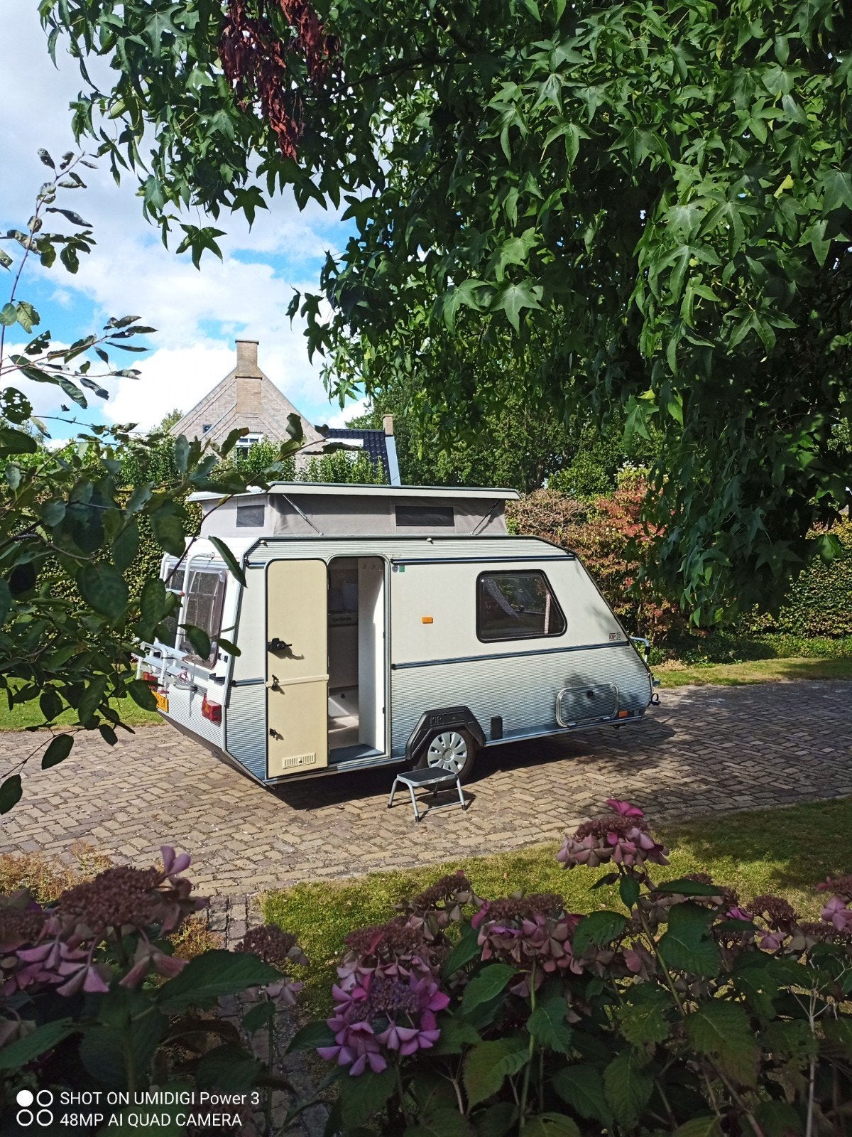Kip Kompakt KK-37  (extra zitje )., Caravans en Kamperen, Standaardzit, Kip, Gascomfoor, Tot en met 3