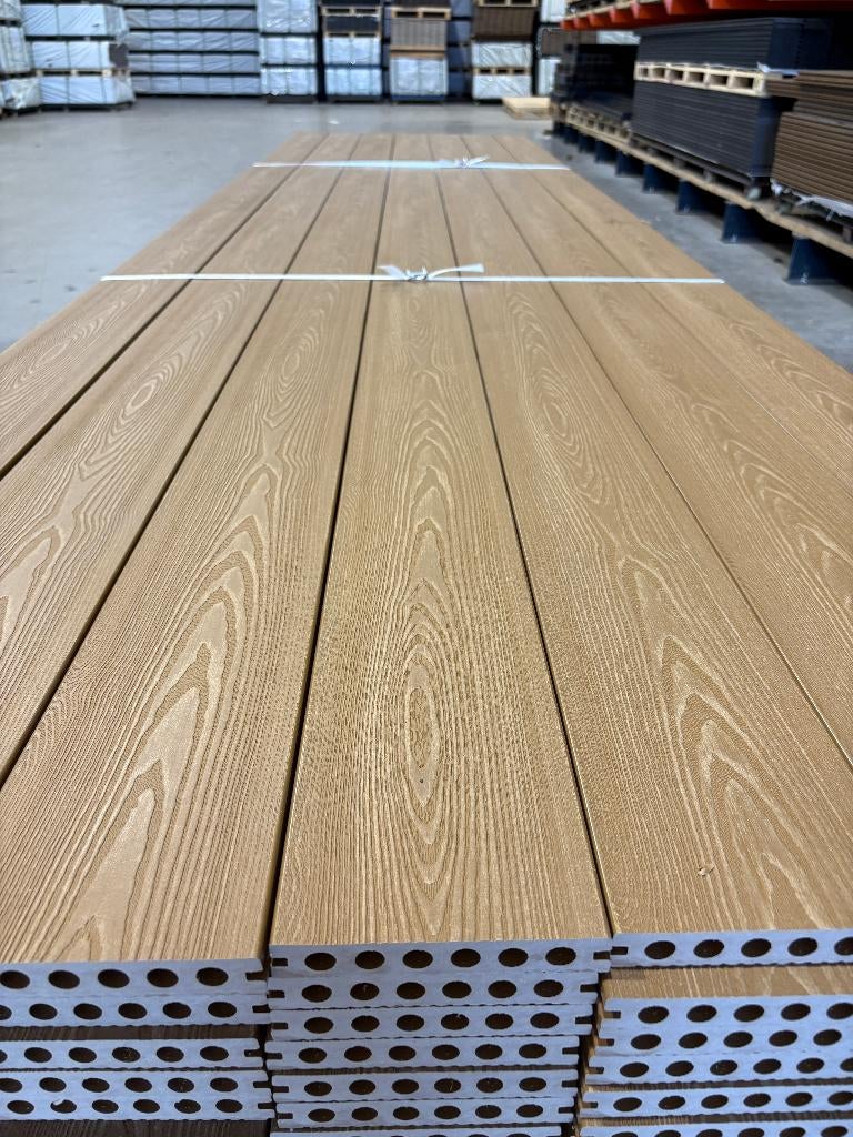 Composiet Vlonderplanken - Teak - Scherpe Prijs, Ophalen of Verzenden, Nieuw, Composiet