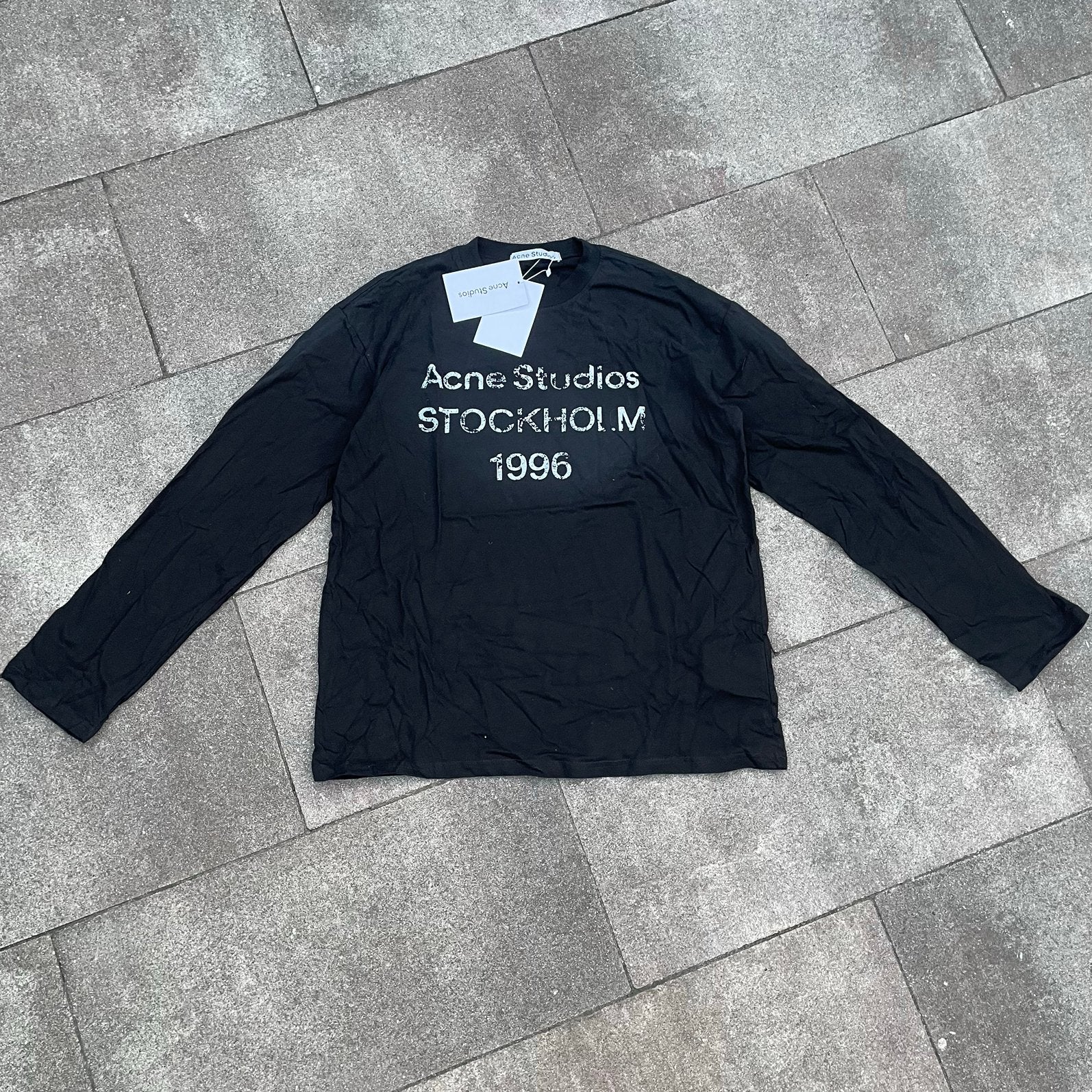 Acne studios longsleeve, Ophalen of Verzenden, Zo goed als nieuw, Maat 48/50 (M), Zwart