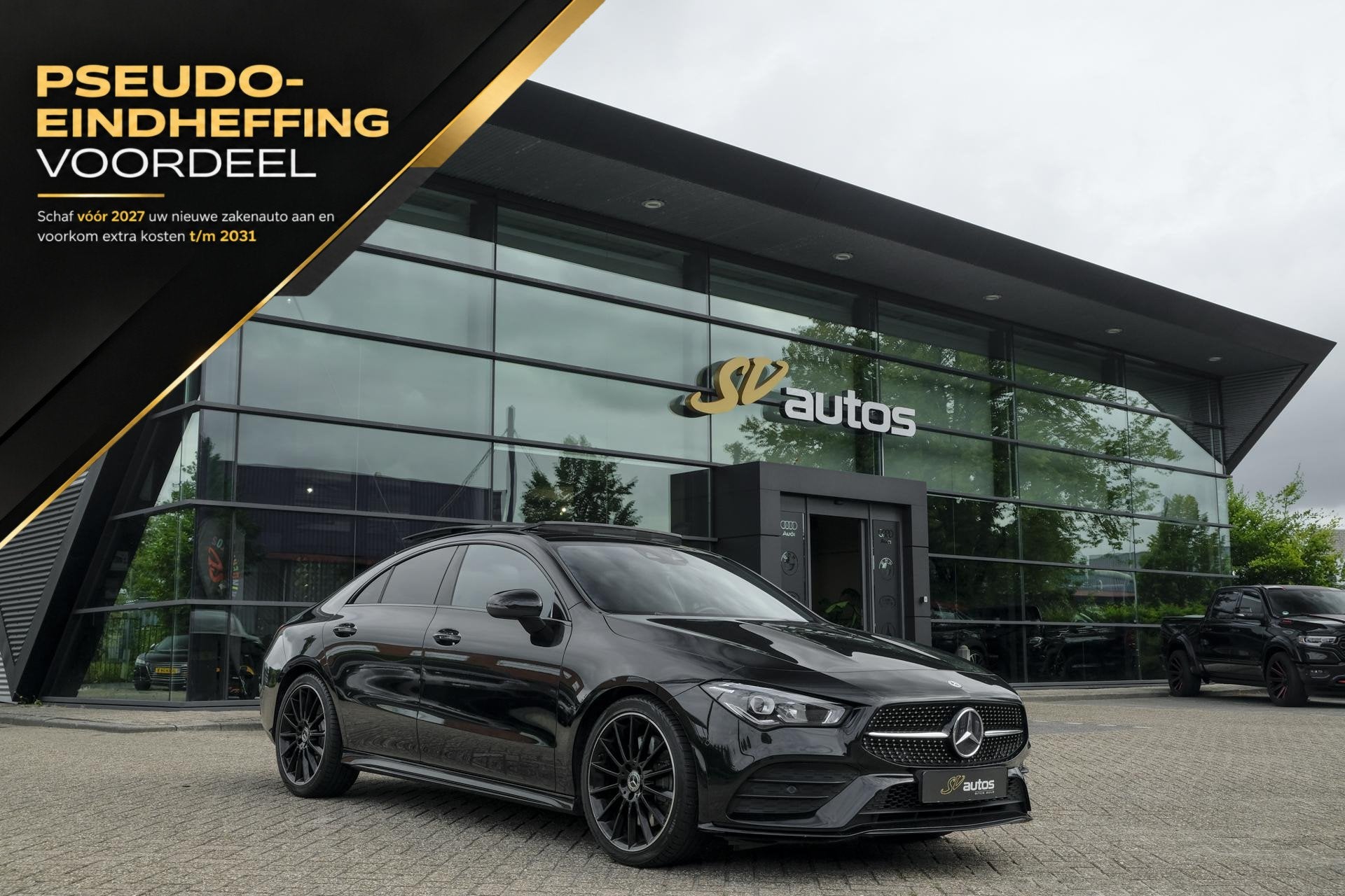 Mercedes-Benz CLA-klasse CLA250 AMG 224pk Panoramadak Night, Auto's, CLA, 15 km/l, Gebruikt, 4 cilinders