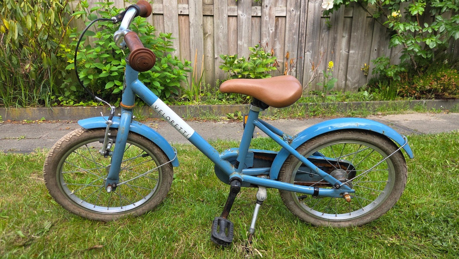 Veloretti kinderfiets 16 inch - Blauw, Ophalen, Terugtraprem, Veloretti, 16 tot 20 inch