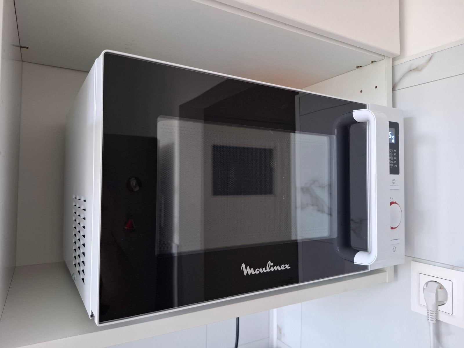 Moulinex Grill/Microwaves - Combi, Witgoed en Apparatuur, Ophalen, Combimagnetron, Gebruikt, Draaiplateau