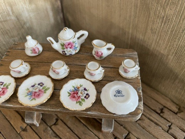 poppenhuis Reutter ontbijtservies, Ophalen of Verzenden, Nieuw, Poppenhuis