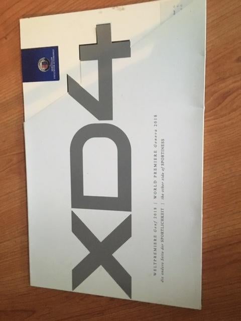 Alpina range fraaie originele brochure/auto folder '99 - '18, Ophalen, Zo goed als nieuw, Overige merken