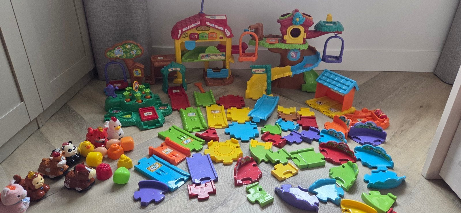 VTech Zoef Zoef Dieren Boomhut, Boerderij & Extra's, Ophalen of Verzenden, Zo goed als nieuw, Jongen of Meisje
