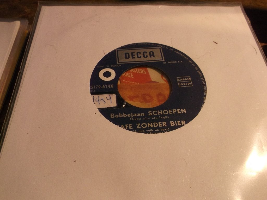 bobbejaan schoepen Cafe zonder bier 106//, Gebruikt, 7 inch, Single, Ophalen of Verzenden