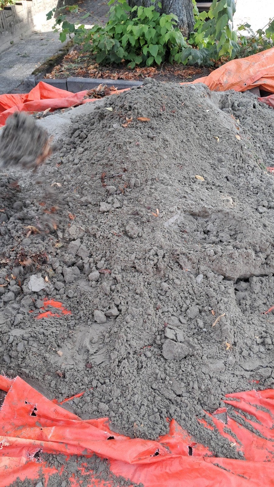 Halve kuub ophoogzand  GRATIS, Tuin en Terras, Zand, Ophalen