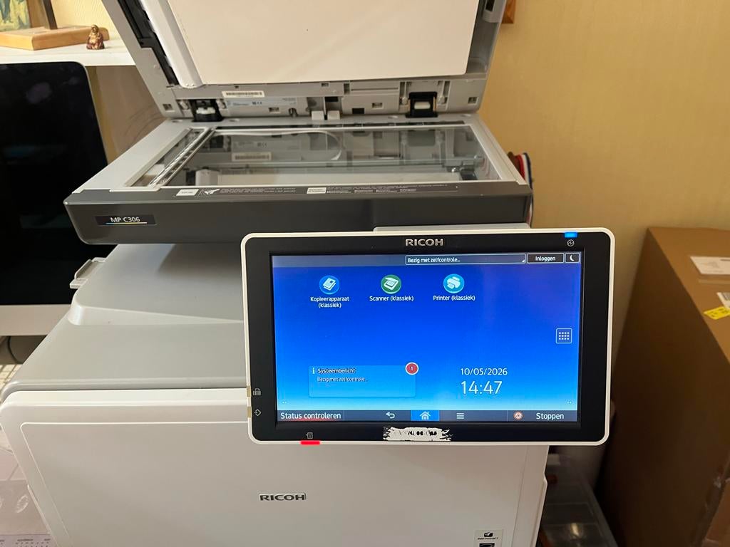 Ricoh MP C306 All-in-one Printer/Scanner/Kopieerapparaat, Computers en Software, Printers, All-in-one, Kleur printen, Ophalen of Verzenden