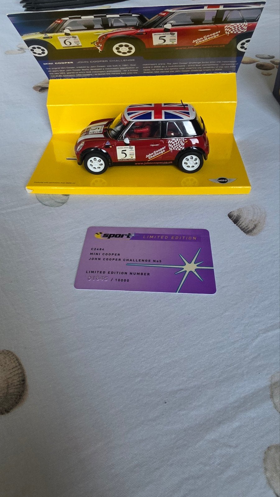 Scalextric Mini Cooper, Ophalen, Nieuw, Elektrisch, Overige merken