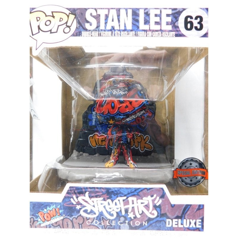 Pop! Vinyl Marvel Street Art Stan Lee Special Edition 63, Actiefiguur of Pop, Nieuw, Ophalen of Verzenden, Film