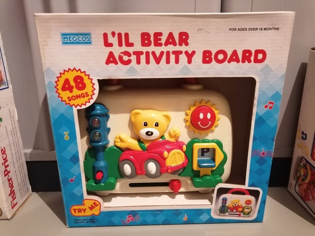 L'il bear activity board speelgoed, Kinderen en Baby's, Ophalen, Zo goed als nieuw, Overige typen