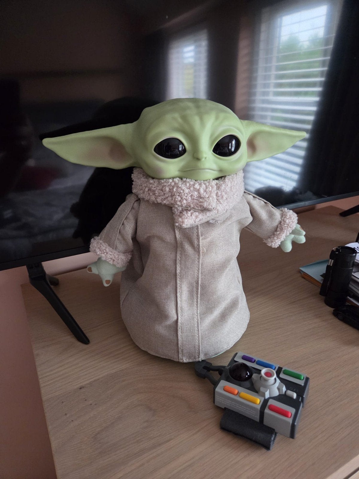 Star Wars  grogu The Mandalorian The Child Animatronic Editi, Ophalen of Verzenden, Zo goed als nieuw