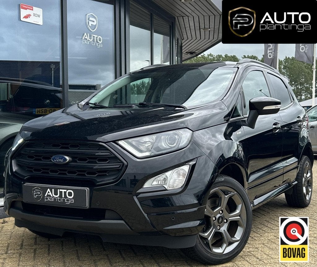 Ford EcoSport 1.0 EcoBoost ST-Line Black 125PK | ZEER NETTE, Auto's, Ford, Voorwielaandrijving, 125 pk, Gebruikt, Ecosport