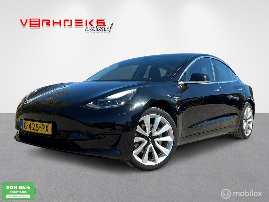 Tesla Model 3 Standard RWD Plus + Trekhaak! BTW!, Auto's, Tesla, Automaat, Achterwielaandrijving, Gebruikt, Zwart