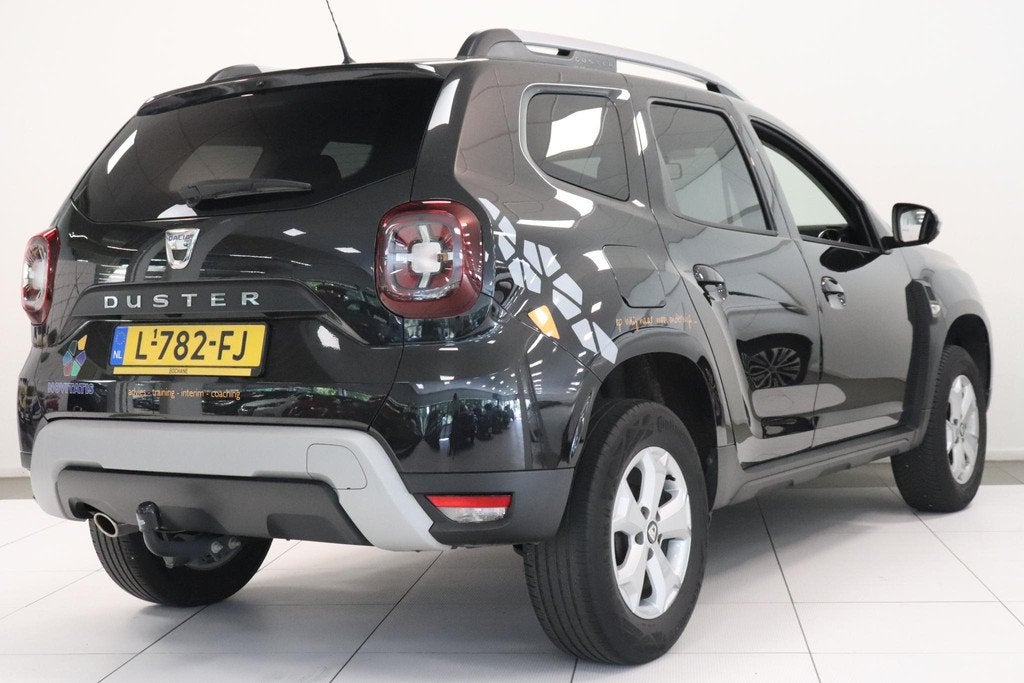 Dacia Duster 1.0 TCe Bi-Fuel Comfort | Airco | Navigatie | L, Auto's, Dacia, Voorwielaandrijving, Gebruikt, 4 cilinders, Zwart