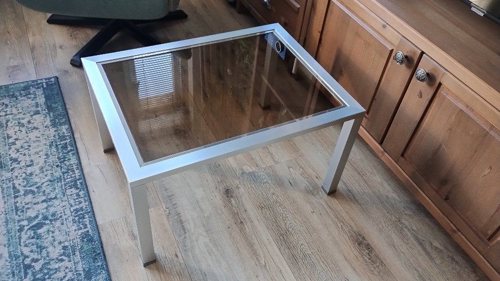 Salontafel, Huis en Inrichting, Tafels | Salontafels, Ophalen, Gebruikt, 50 tot 100 cm, 50 tot 100 cm
