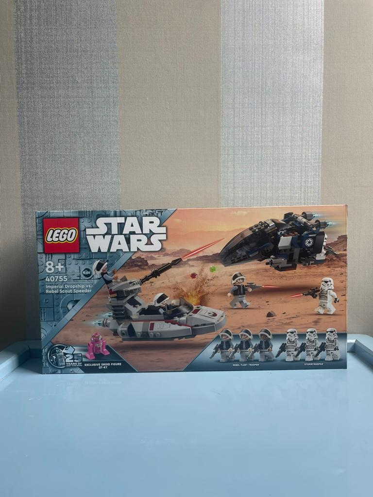 LEGO Star Wars Imperial Dropship v Rebel Scout Speeder 40755, Star Wars, Lego, Overige typen, Nieuw
